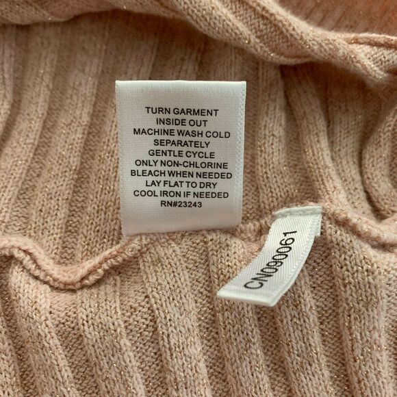 Soho New York & Company Women's Sweater XL Crew Neck Long Sleeve Pullover Lace - Picture 10 of 12